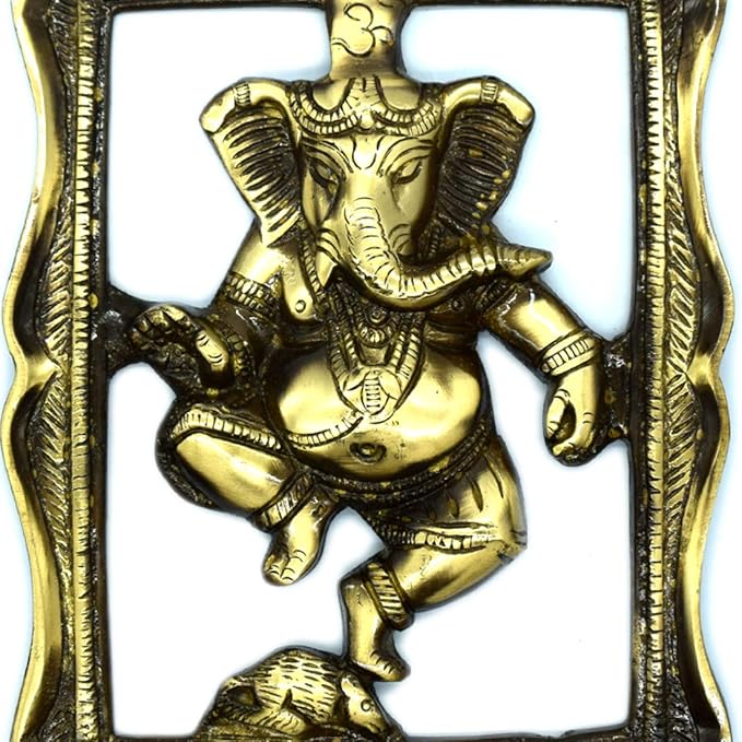 Ganesh Metal Wall Hanging