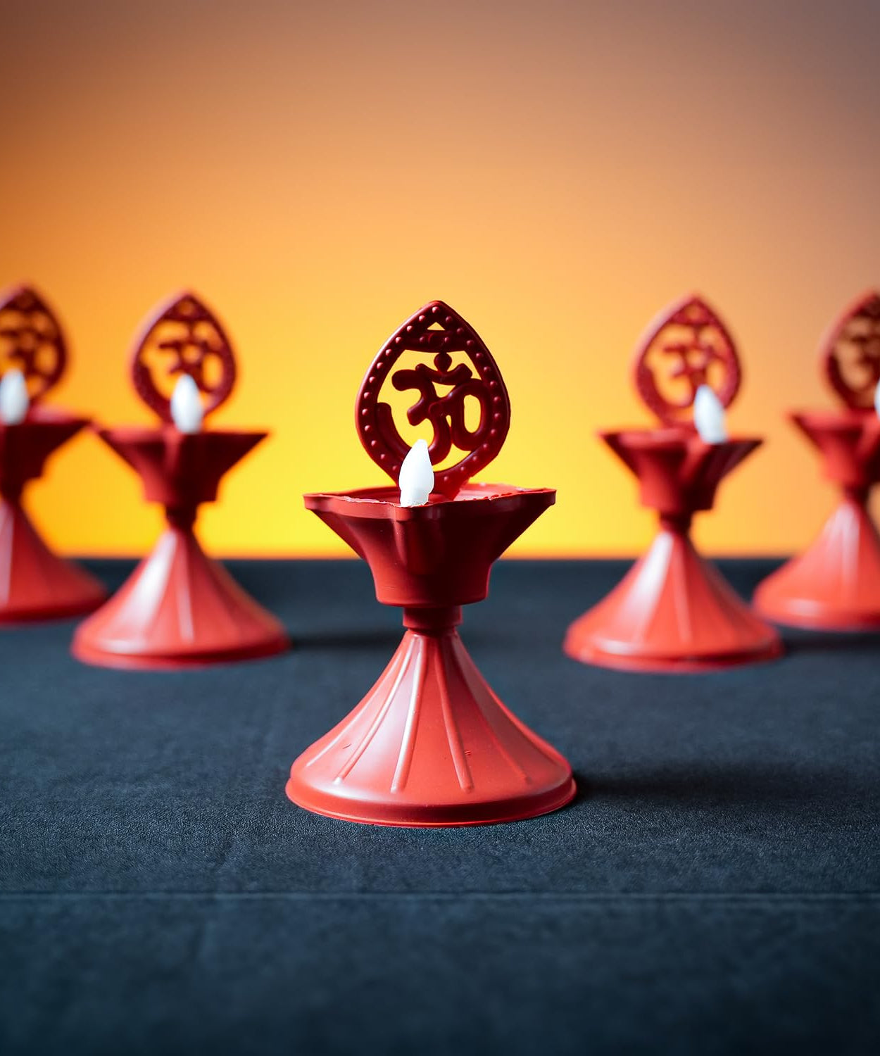 Water Sensor Led Diya- Pack of 6