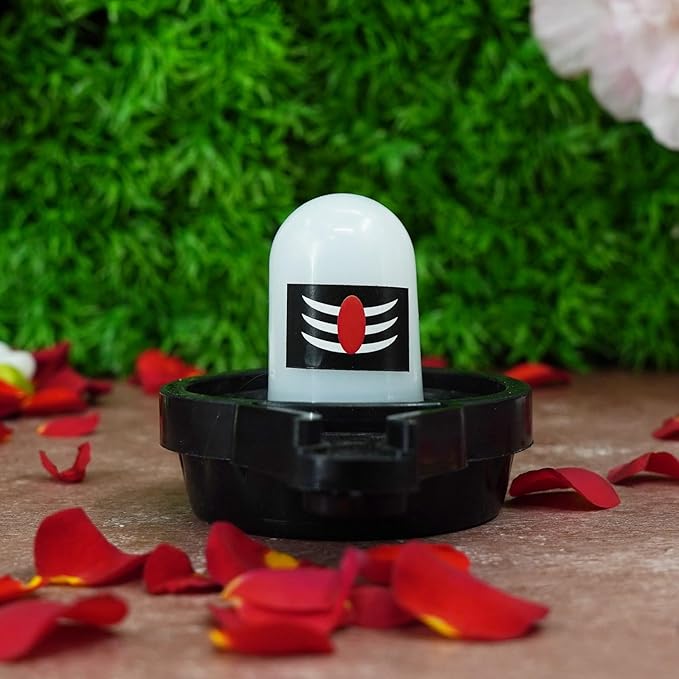 Water Sensor Shivling Smokeless Sensor,Led Light for Indoor and Outdoor Festival