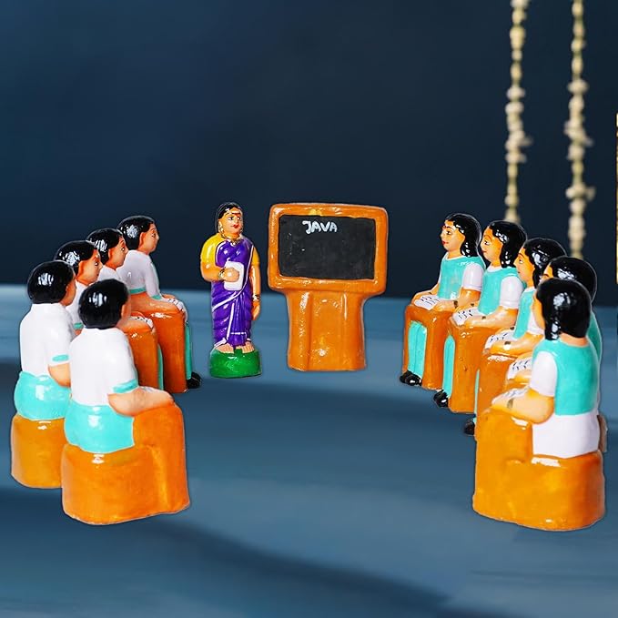 School Set Golu Dolls For Navaratri- kolu bommai