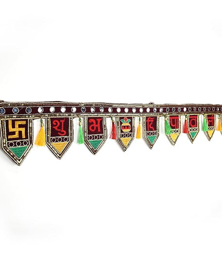 Velvet Shubh Diwali Traditional Toran