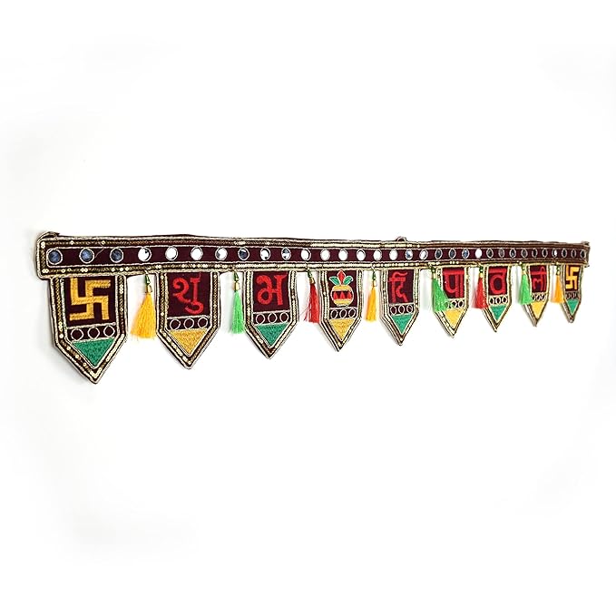 Velvet Shubh Diwali Traditional Toran
