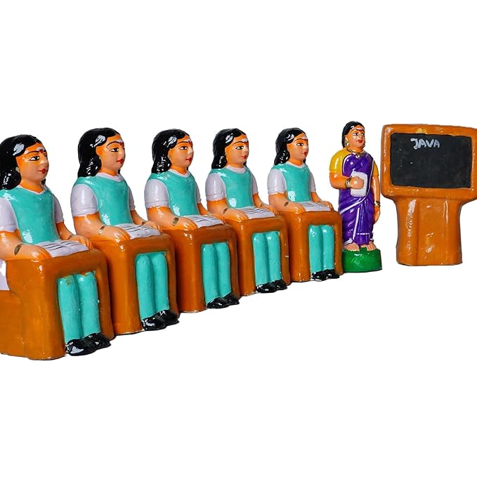 School Set Golu Dolls For Navaratri- kolu bommai