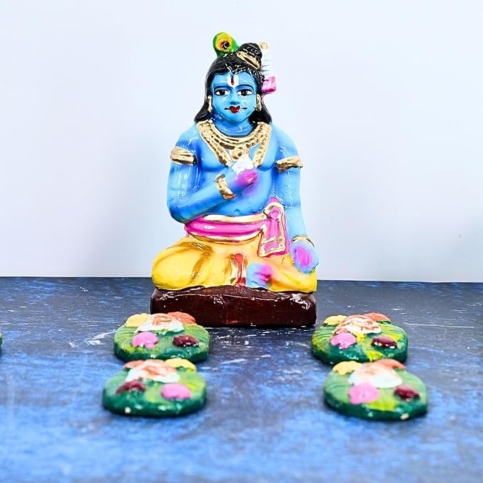 Krishna Bhojanam Kolu Bommai Set For Dussehra