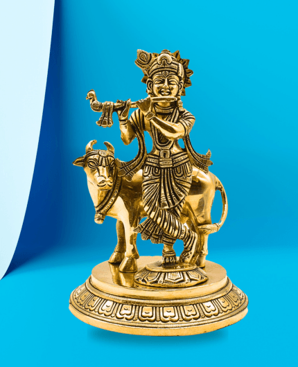 Lord Krishna Idol for Pooja Room, Home Decoration & Gifting
