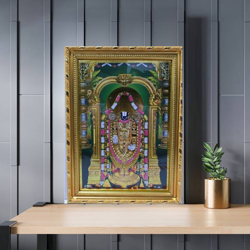 God Photo Frames Lord Tirupati Balaji Venkateswara Perumal Swamy Nice