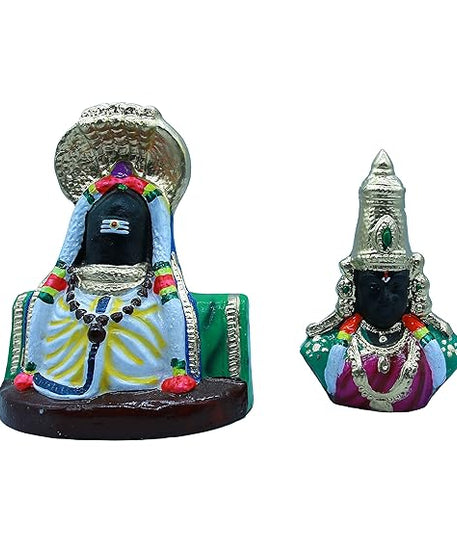 Shivalingam Balaji Set of 2 Goll Dolls Set - Kolu Bommai Bommalu Set
