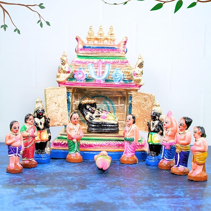 Srirangam Swagavasal Set Golu Dolls for Navaratri