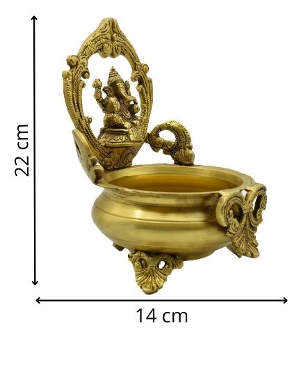 Ganesh Design Decorative Urli Bowl