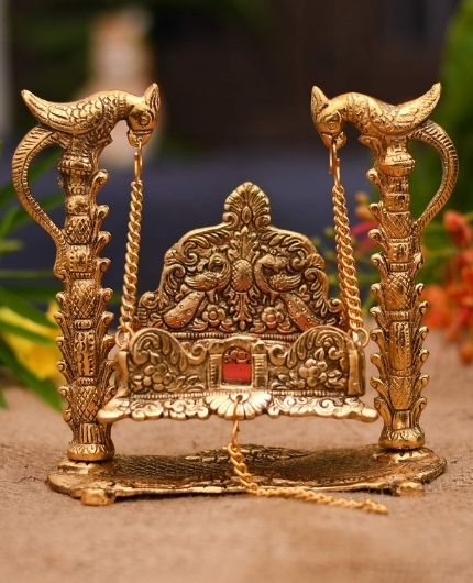 Aluminium Laddu Gopal Jhula
