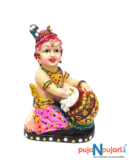 Decorative Chor Bal Krishna Showpiece Idol