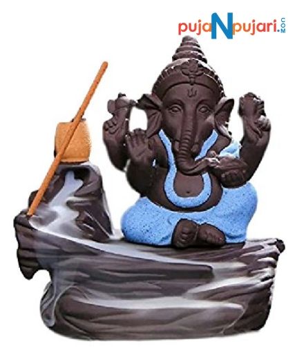 Ganapathi Backflow Cone Incense Holder