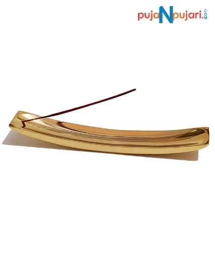 Gold Plated Aluminium Incense Holder
