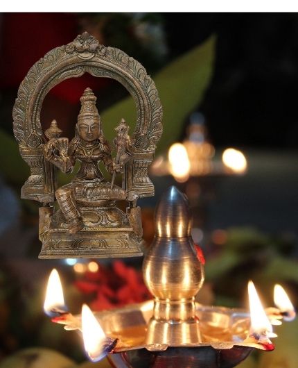 Lalitha Tripura Sundari Statue
