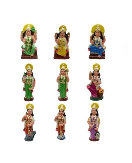 Nava Shakthi Golu Dolls Set for Navarathri