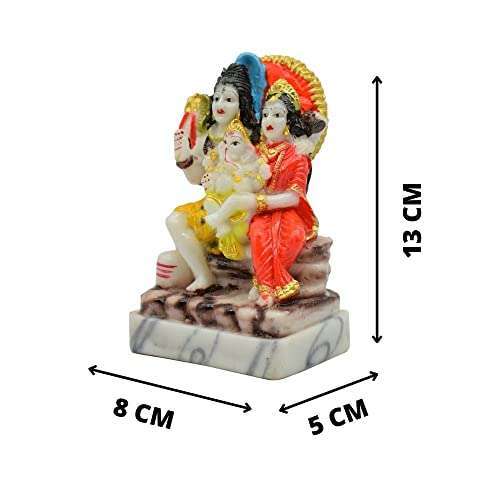 Lord Shiva Parivar Murti for Home Temple