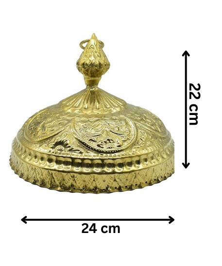 Chatra/Chattar for god and temple with attached Hook For puja