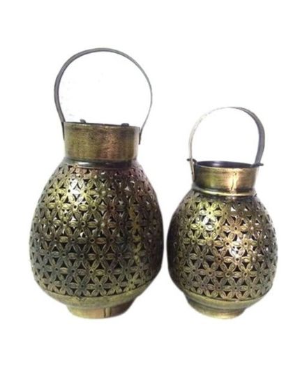 Pot Set of 2 Tealight Holders