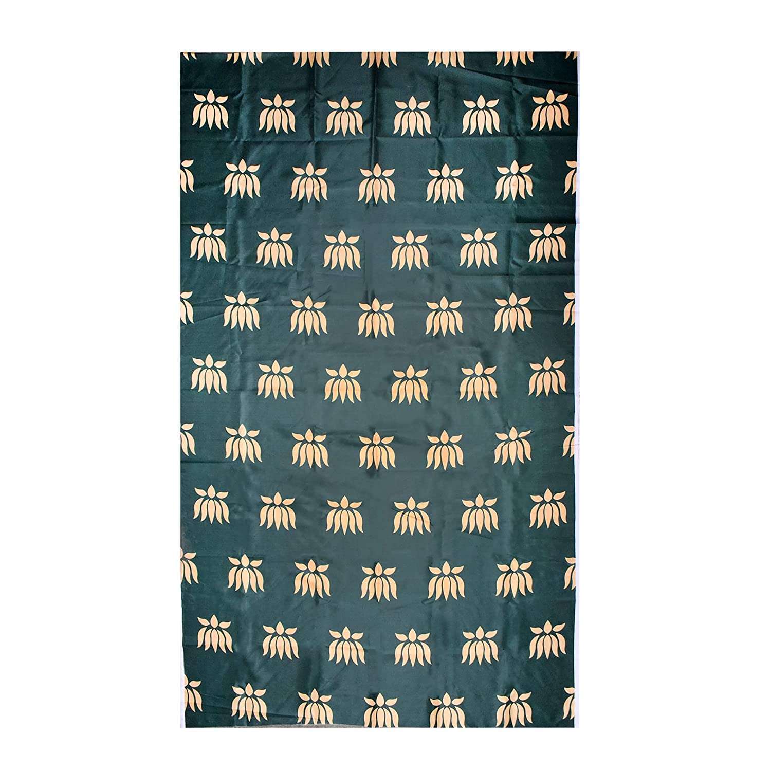 Lotus Design Backdrop Cloth for Decoration Pooja and All Festivals