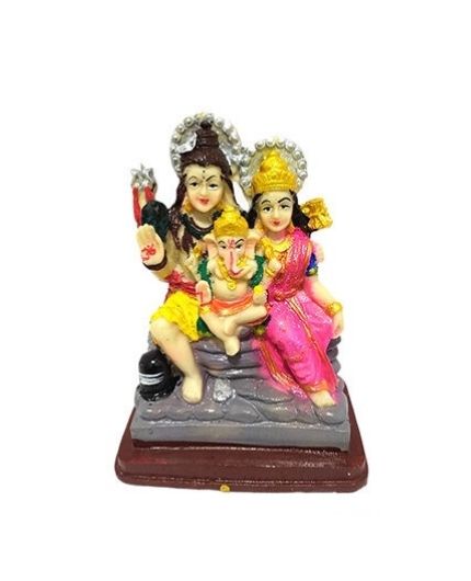 Shiva Family Parivar Showpiece Idol