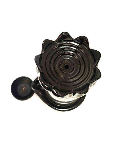 Shiva Lingam Smoke Back Flow Waterfall Incense Holder with4