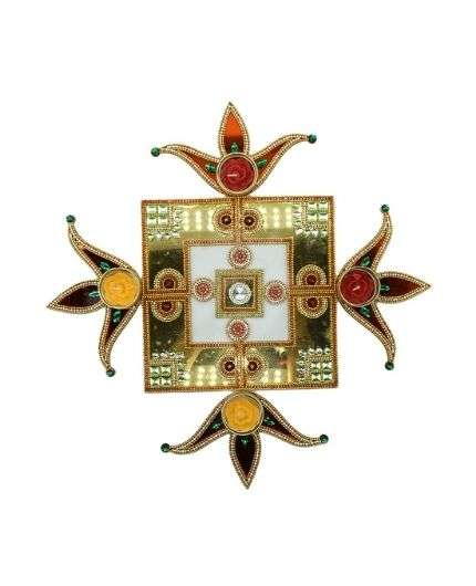 Apple Design Acrylic Rangoli Set Decorations for Floor