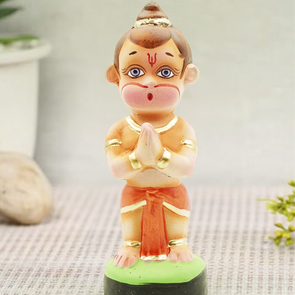 Hanuman Ji, golu dolls, golu dolls online, golu bommai, kolu bommai, dasara dolls, navratri golu dolls, gombe habba