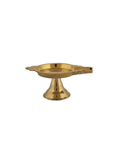 Brass Abhishekam Stand Patra Plate