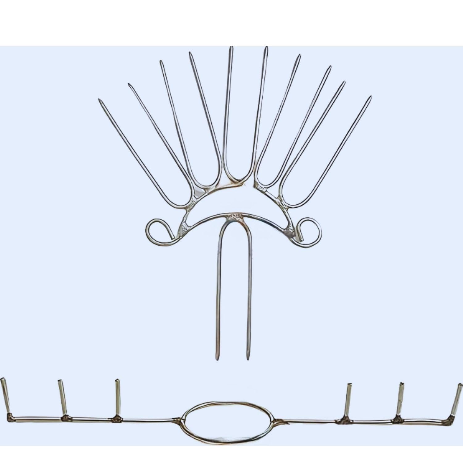 Varalakshmi Pooja Kalasam Decoration Sticks Combo - Lakshmi Pooja Kalasam Flower Stand Stick