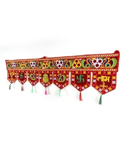 Velvet Design Handmade Door Hanging Toran