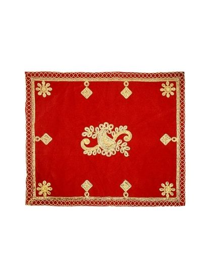 Velvet Aasan Cloth for Pooja Room
