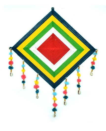 Beautiful Embroidery Thread Wall Hanging