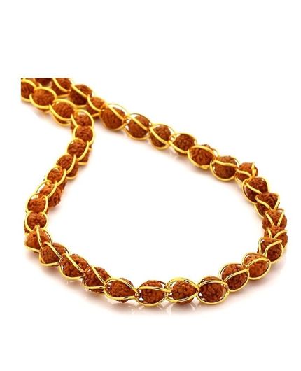 Gold Plated Brass Wire Mala