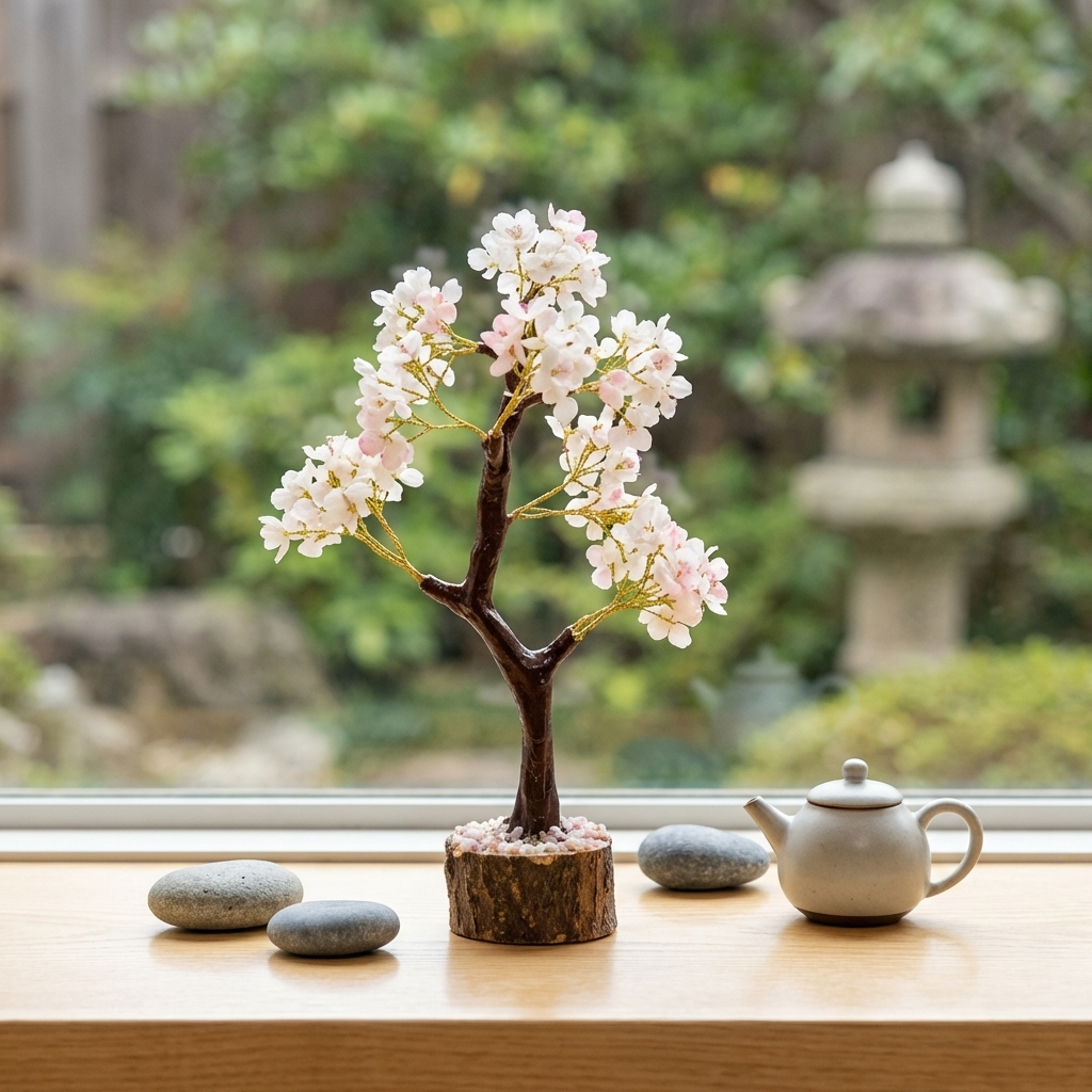 Seven Chakra Crystal Tree for Good Luck and Success