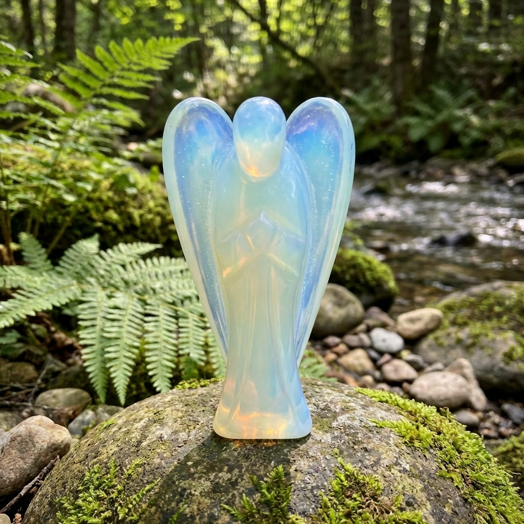 Angel Amethyst Natural Crystal Healing Reiki Stone