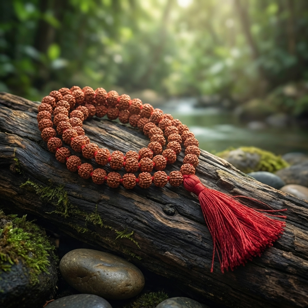 Rudraksha Japa Mala 108 Beads