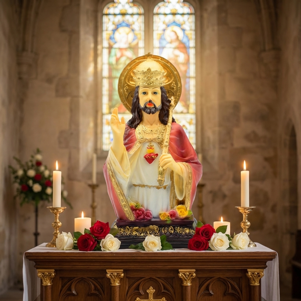 Christ the King Statue – Jesus Statue for Home, Wall, Decor, Gift & Small Christ Figures