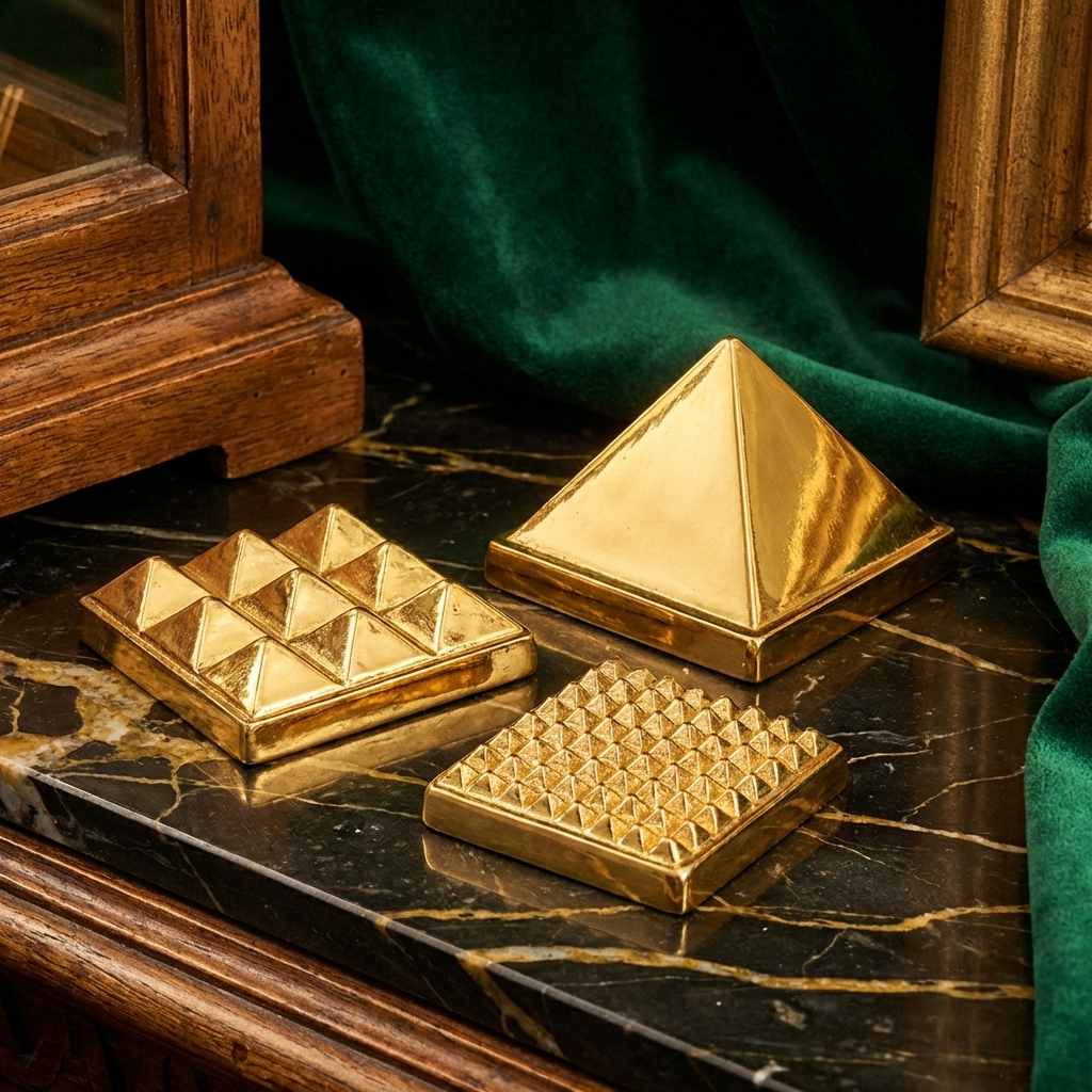Brass Vastu Pyramid for Home | Main Door, Kitchen & Wealth Energy