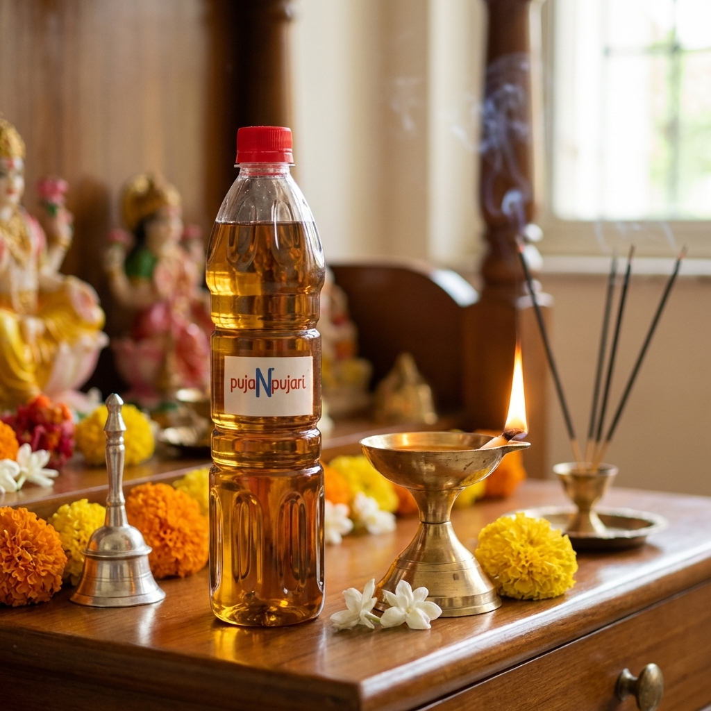 Deepam Puja Oil - 1 Litre Bottle