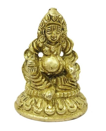 Kubera Brass Idol for Wealth