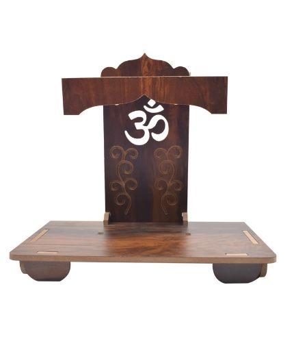 Wooden Pooja Mandir Home Temple Stand for Home Office