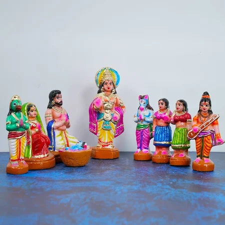 Krishna Jananam Golu Dolls Set for Navrathri