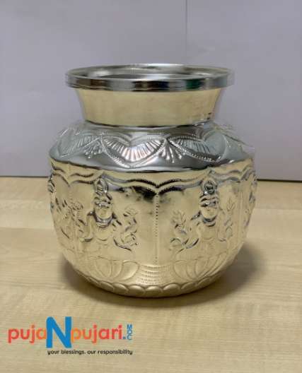 White Metal Chambu Medium