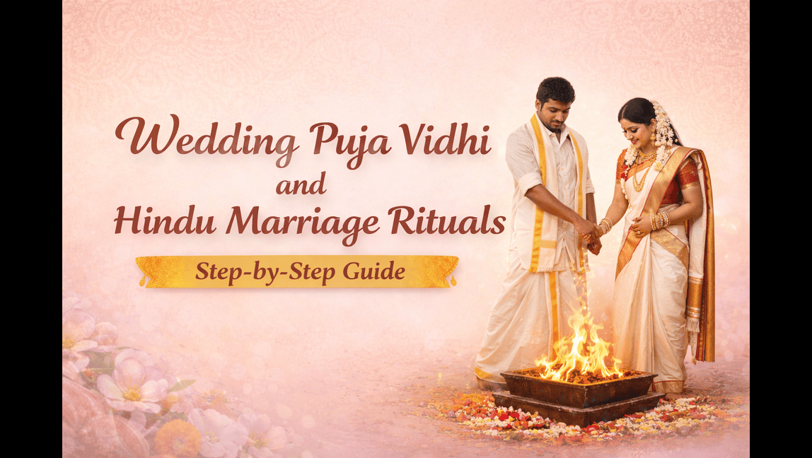 Wedding Puja Vidhi and Hindu Marriage Rituals – Step-by-Step Guide