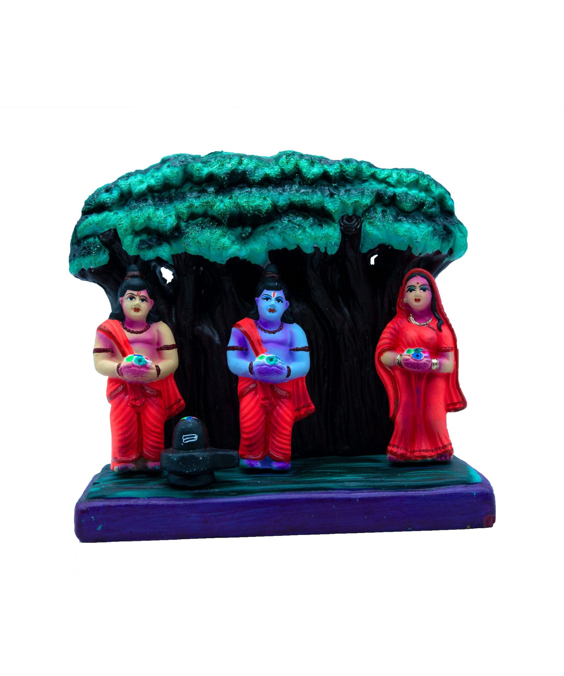 Ram Worshiping Shiva Linga Rameshwaram Navarathri Golu Dolls