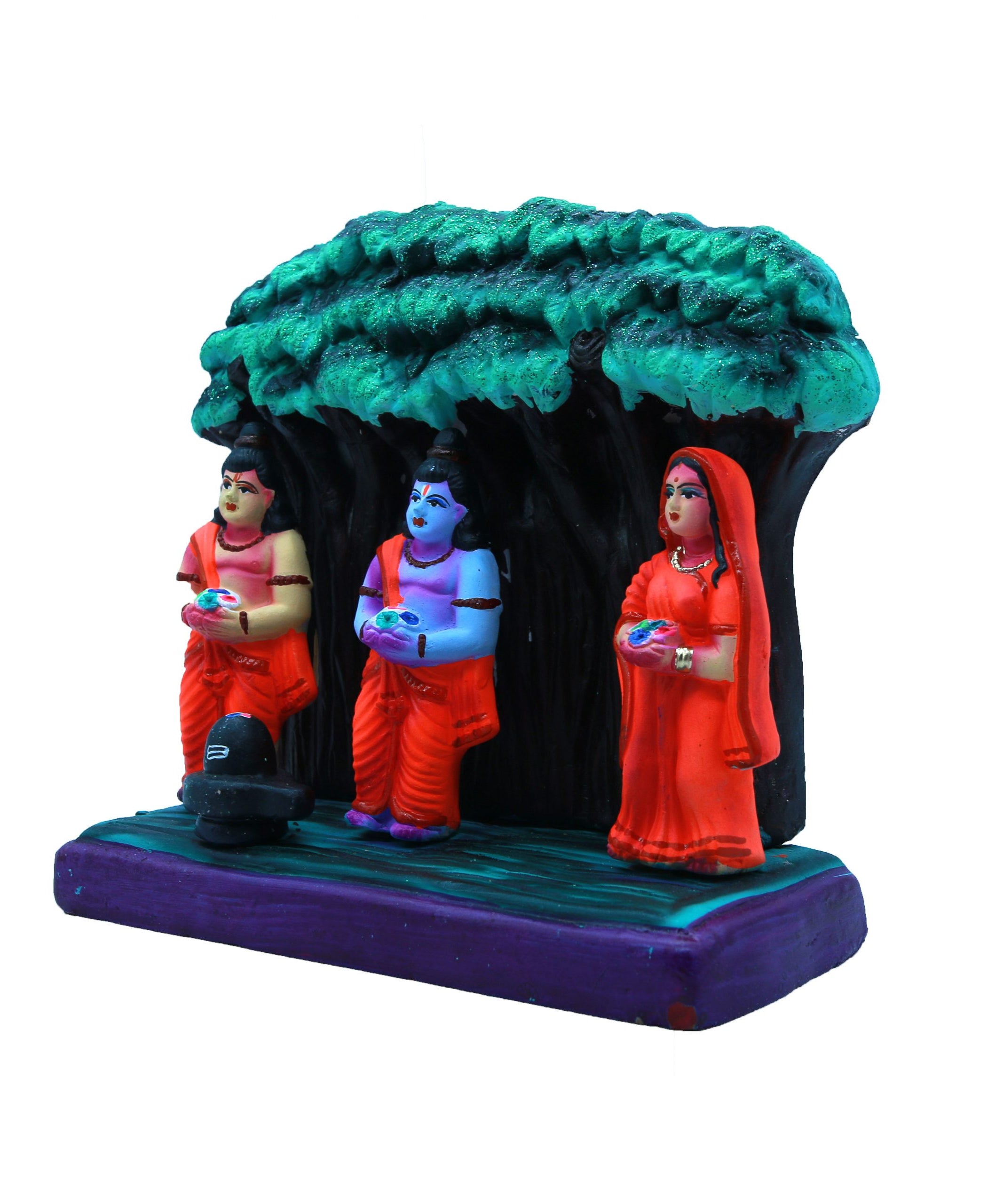 Ram Worshiping Shiva Linga Rameshwaram Navarathri Golu Dolls