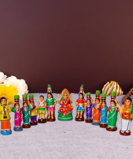 Durga Mullaippaari Golu Doll Set for Navaratri