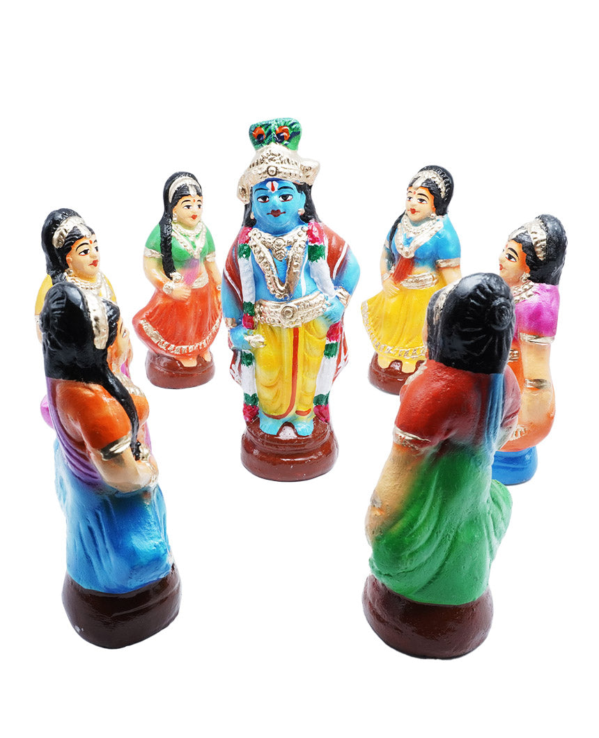 Gopala Krishna Golu Dolls Set