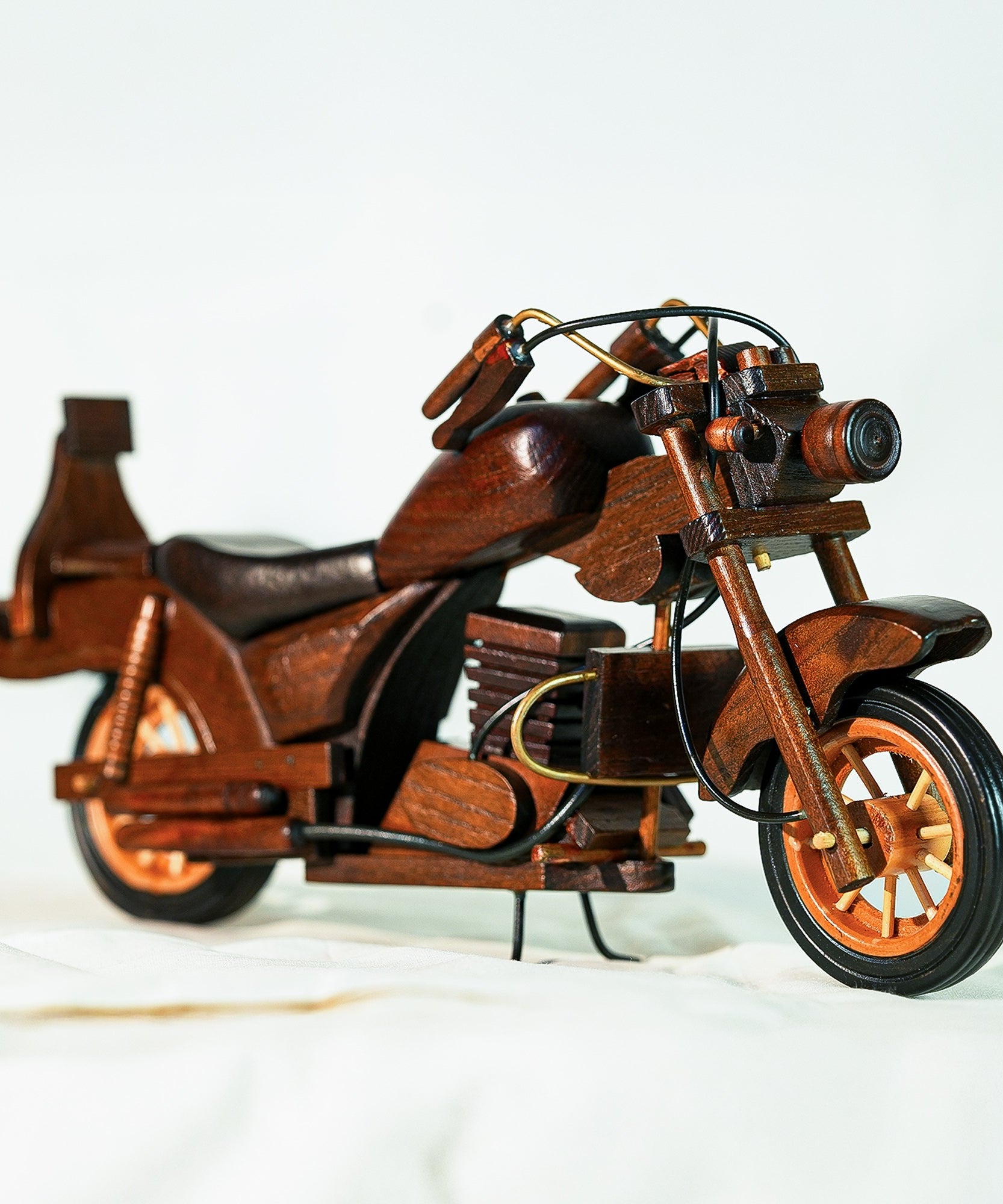 Channapatna Wooden Motorcycle