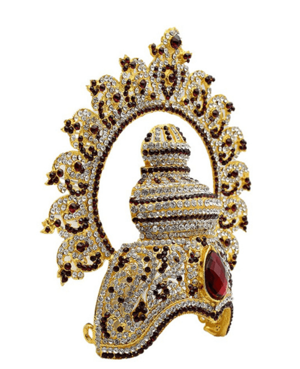 Crown For Varamahalakshmi Idol Decoration -Puja N Pujari